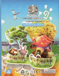 48148-6 3D puzzle BOXY-DOMEK HOUBA